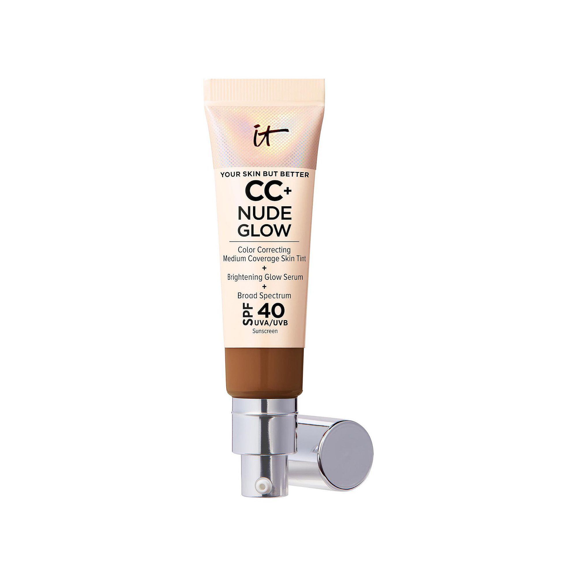 IT Cosmetics CC+ Nude Glow Lightweight Foundation + Glow Serum with SPF 40 