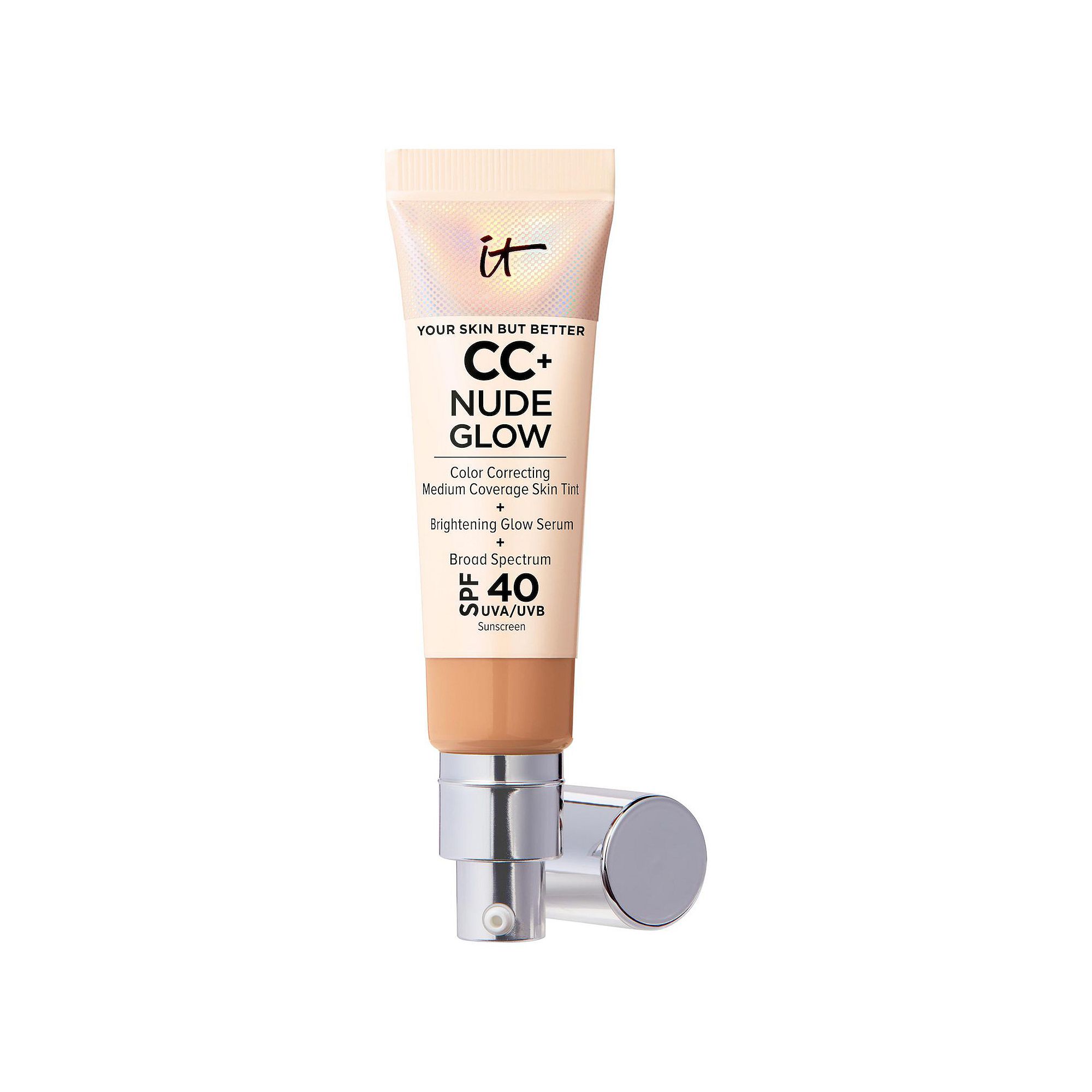 IT Cosmetics CC+ Nude Glow Lightweight Foundation + Glow Serum with SPF 40 