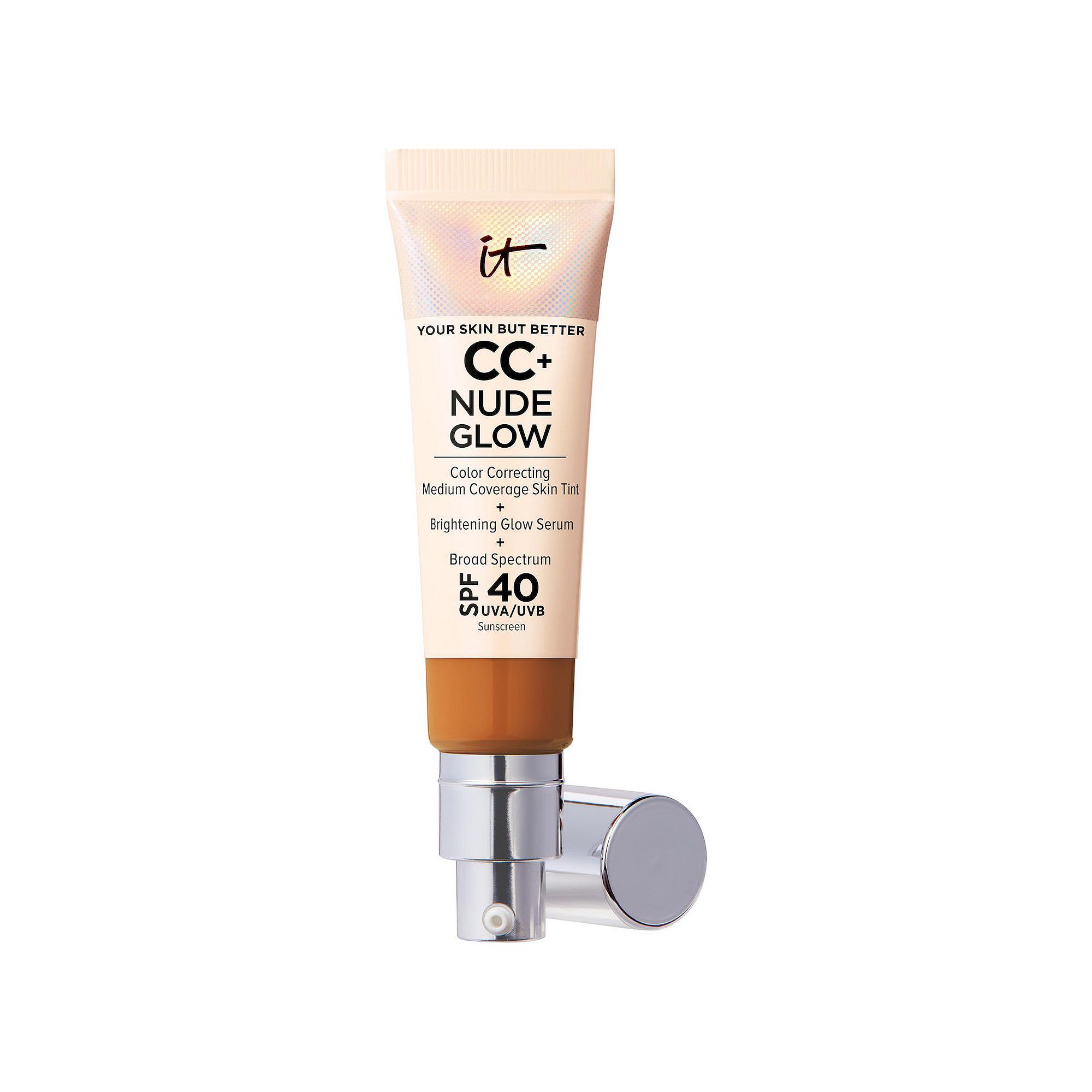 IT Cosmetics CC+ Nude Glow Lightweight Foundation + Glow Serum with SPF 40 