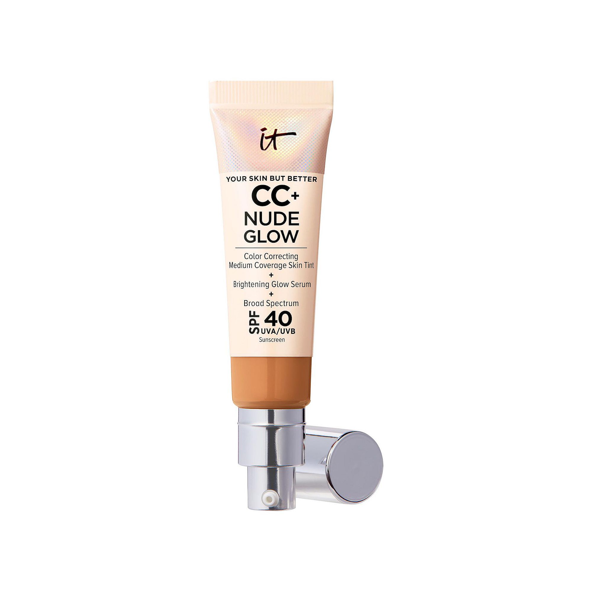 IT Cosmetics CC+ Nude Glow Lightweight Foundation + Glow Serum with SPF 40 