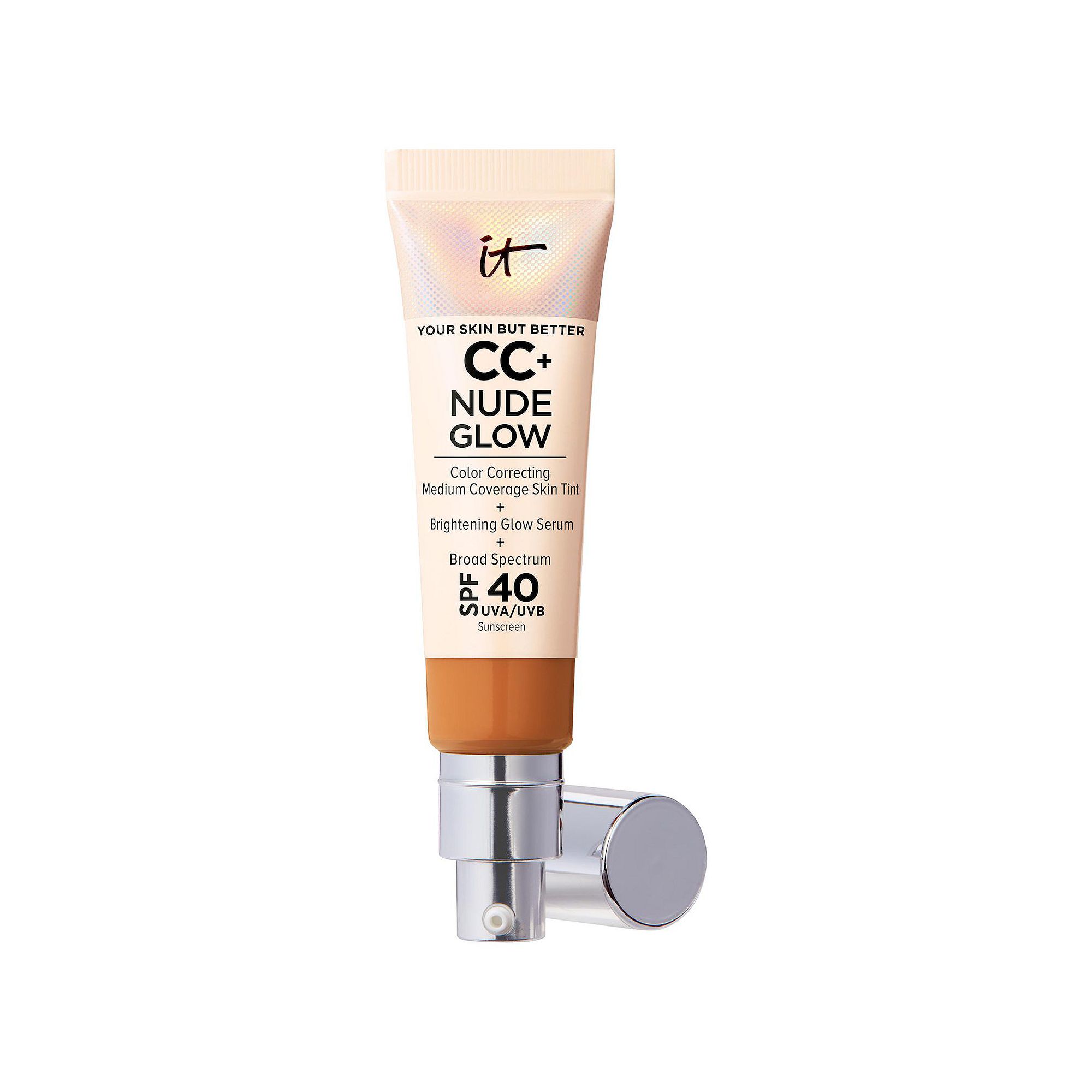 IT Cosmetics CC+ Nude Glow Lightweight Foundation + Glow Serum with SPF 40 