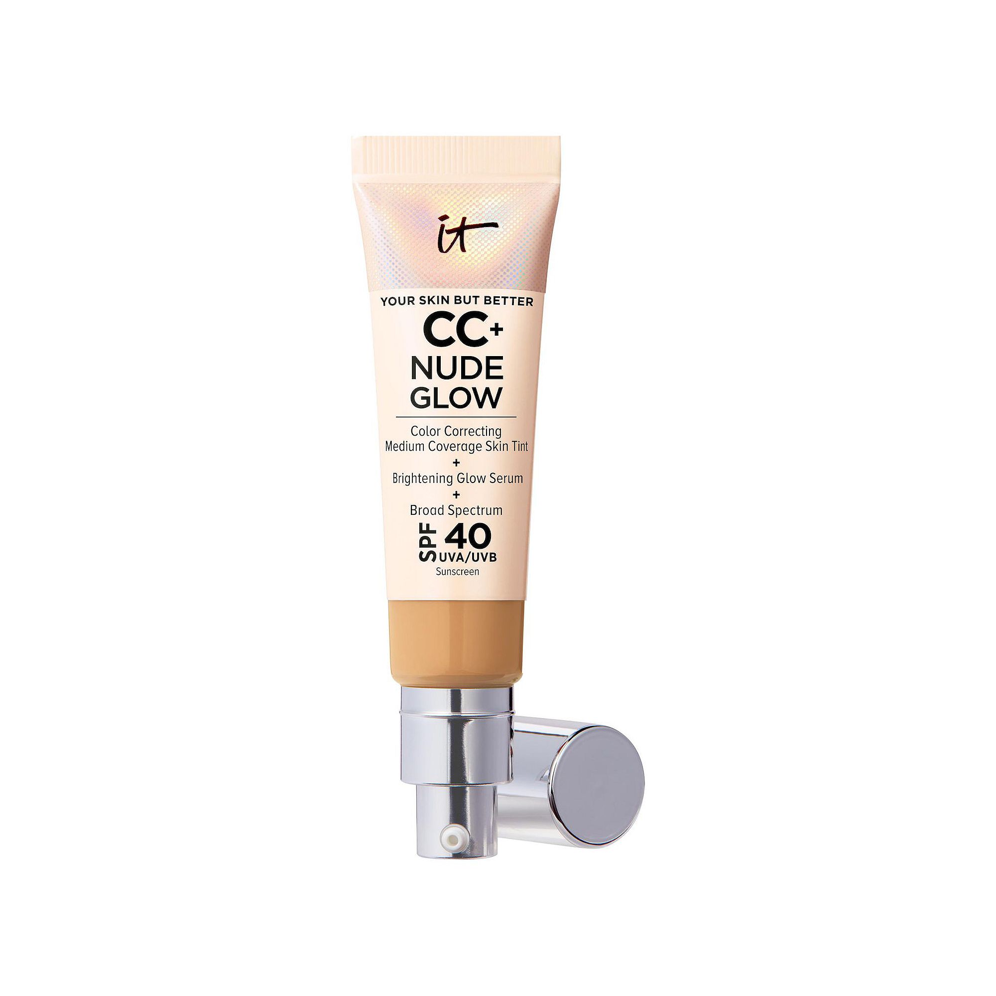 IT Cosmetics CC+ Nude Glow Lightweight Foundation + Glow Serum with SPF 40 