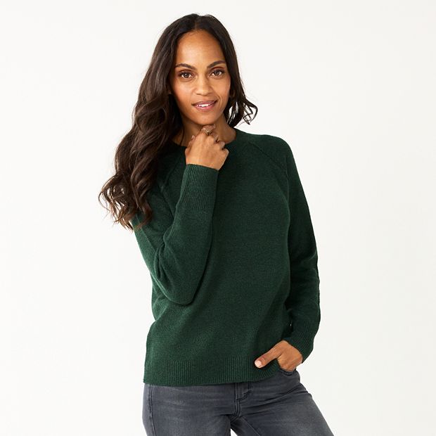 Women's Sonoma Goods For Life® Pull-On Raglan Sweater