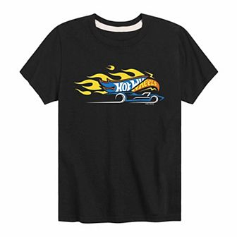 Boys 8-20 Hot Wheels Flame Logo Graphic Tee