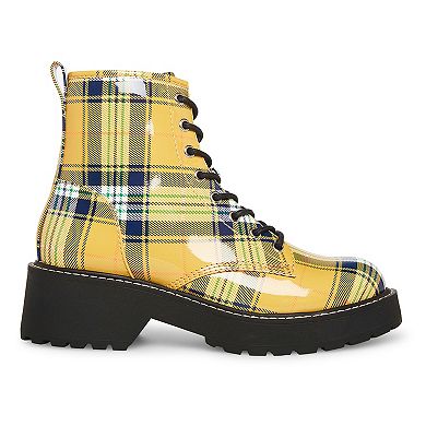 madden girl carra combat boots