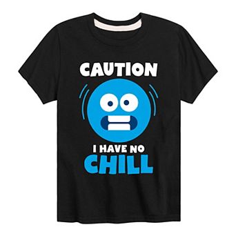 Boys 8-20 Caution No Chill Graphic Tee