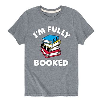 Boys 8-20 I'm Fully Booked Graphic Tee