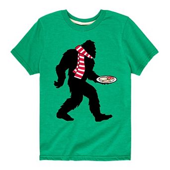 Boys 8-20 Christmas Cookie Sasquatch Graphic Tee