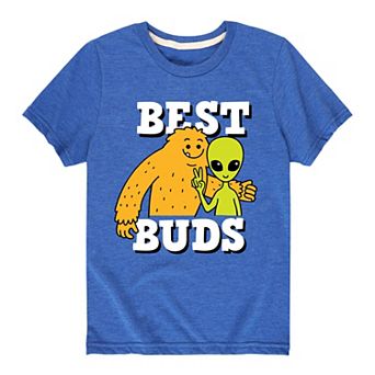 Boys 8-20 Best Buds Alien Big Foot Graphic Tee
