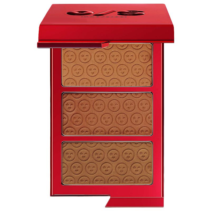 ONE/SIZE by Patrick Starrr Made for Shade Bronze & Sculpt Trio Palette, Size: 3.3 Oz, Beig/Green