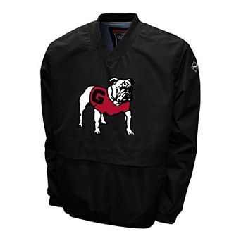 Men's Georgia Bulldogs Big Logo Windshell Pullover