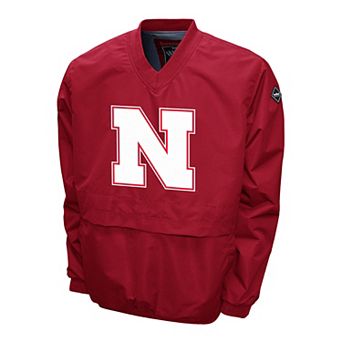 Men's Nebraska Cornhuskers Big Logo Windshell Pullover