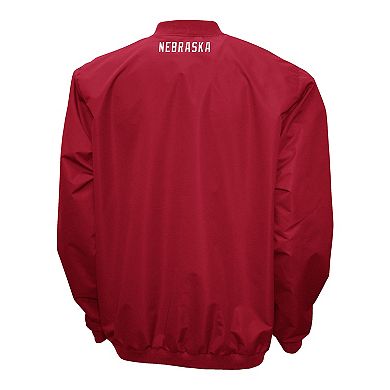 Men's Nebraska Cornhuskers Big Logo Windshell Pullover