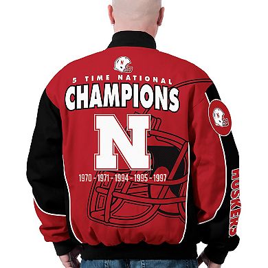 Men's Nebraska Cornhuskers Commemorative Twill Jacket