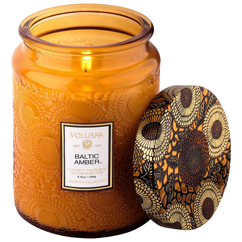 Voluspa Baltic Amber Glass Candle
