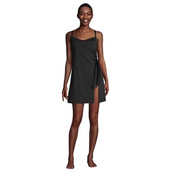 Women's Lands' End UPF 50 Sweetheart One-Piece Swim Dress
