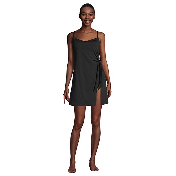 Women's Lands' End UPF 50 Sweetheart One-Piece Swim Dress