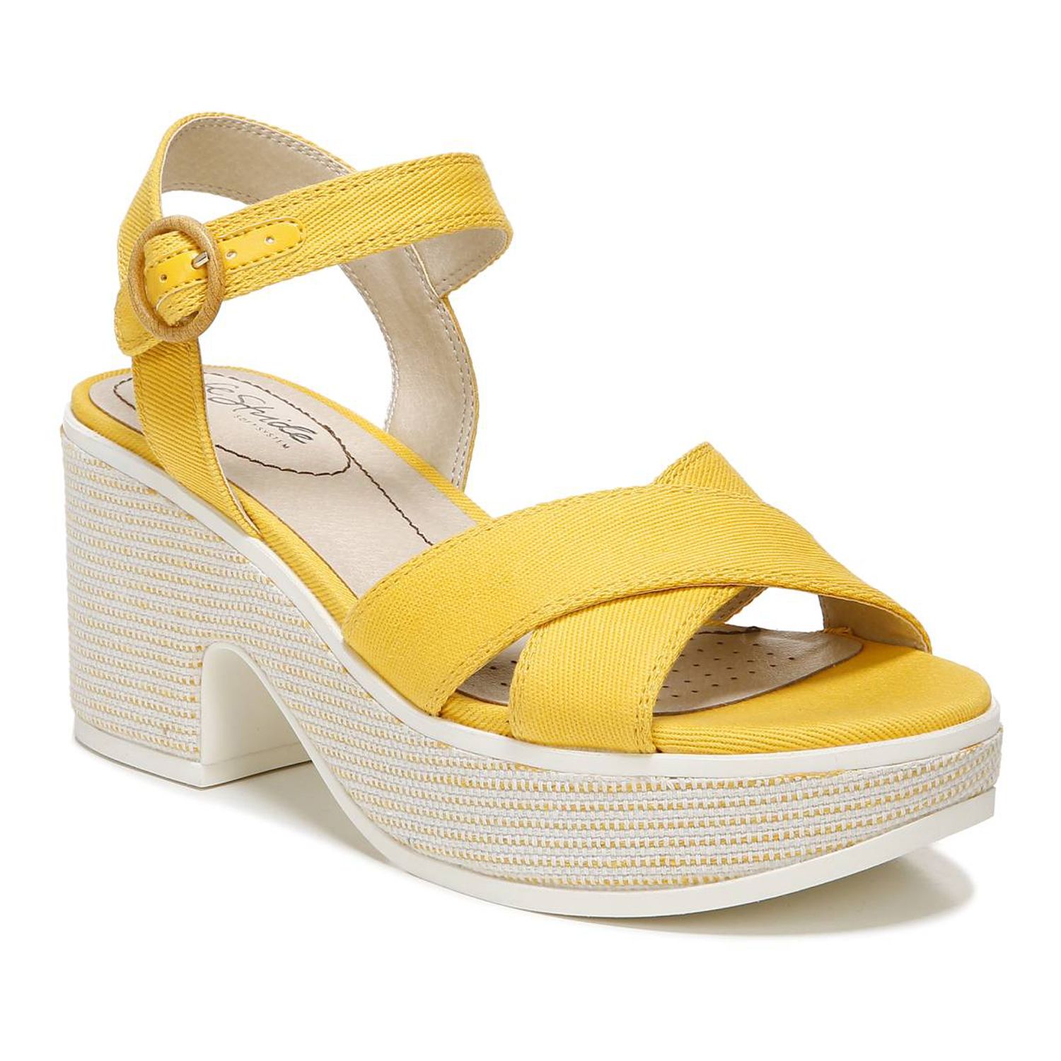 kohls yellow heels