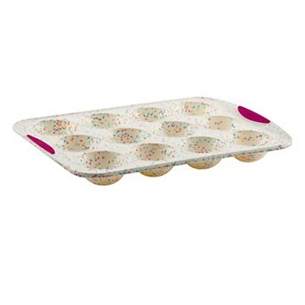 Trudeau Confetti 12 cup Dome Cake Pan