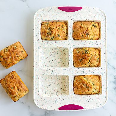 Trudeau 6-pc. Confetti Mini Loaf Pan Set