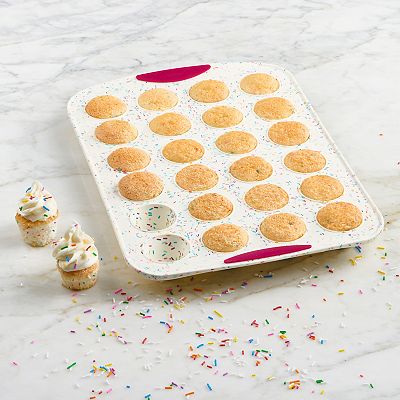 Trudeau Confetti Mini Muffin Pan