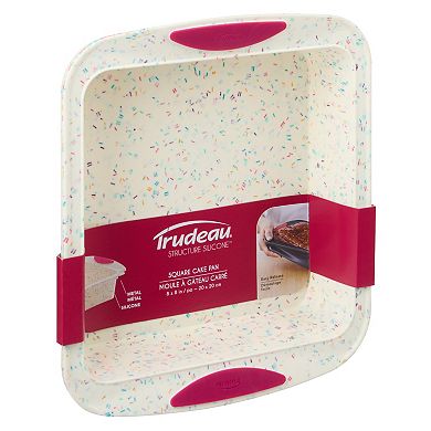 Trudeau Confetti Square Cake Pan