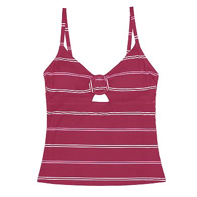 Women's Freshwater Ring-Front Tankini Top