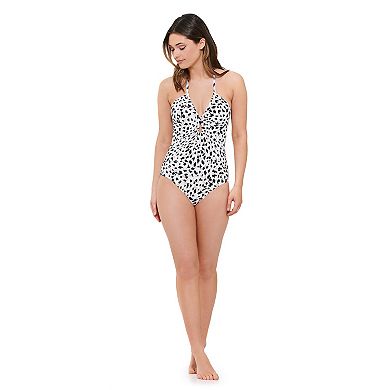 Women's Freshwater Keyhole Bandeau One-Piece Swimsuit