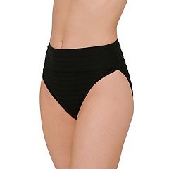 Black High Waist Swimsuit Bottoms - Swimsuits, Clothing