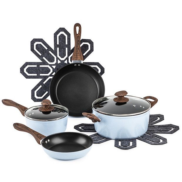 Brooklyn Steel Co. Cookware SOLSTICE 12 pc Non-Stick Pan Set, 1