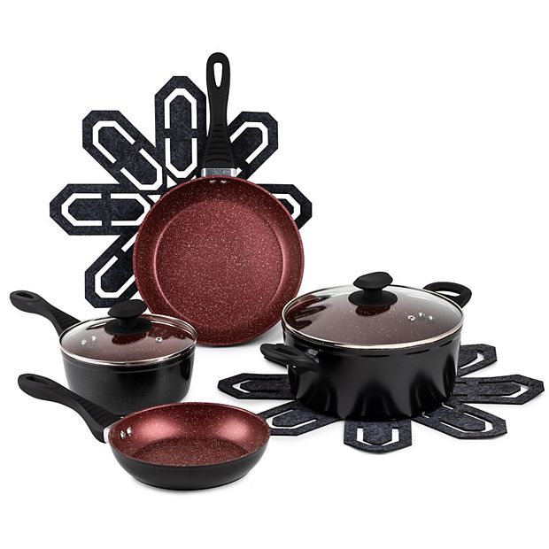 Brooklyn Steel Co. Nebula Collection Ceramic Nonstick Cookware Set