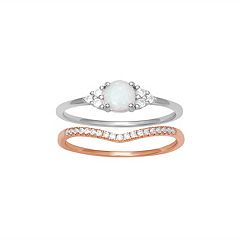 Kohls on sale opal ring