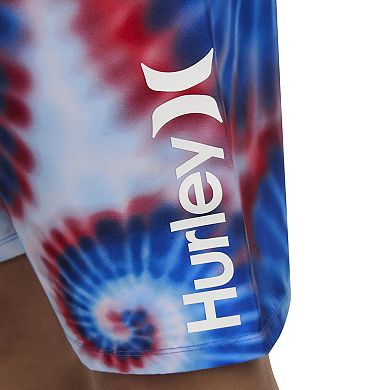 Boys 4-20 Hurley Pull-On Tie Dye Swim Trunks