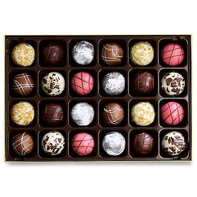 Godiva 24-Piece Patisserie Dessert Truffles Gift Box