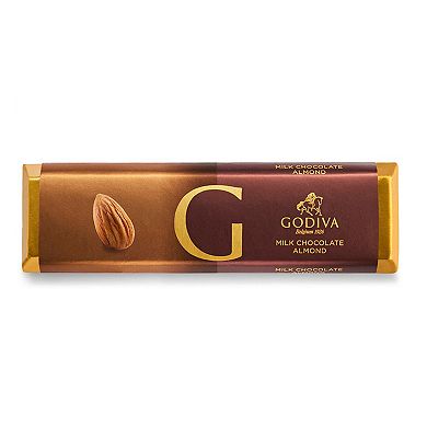 Godiva 24 Pack Small Milk Chocolate Almond Bars Set