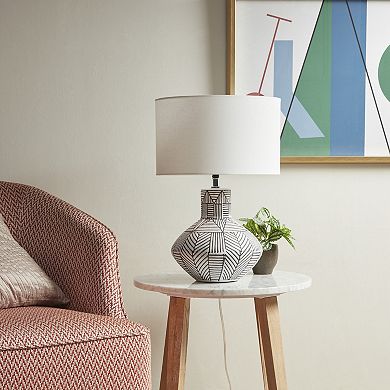 INK+IVY Agape Geometric Table Lamp