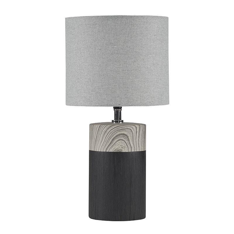 510 Design Nicolo Contemporary Cylinder Table Lamp, Black