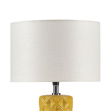 510 Design Macey Geometric Ceramic Table Lamp