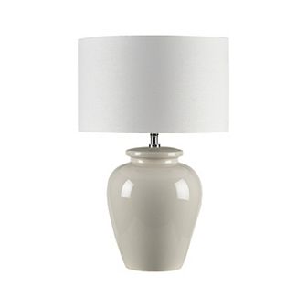 INK+IVY Anzio Vase Shape Ceramic Table Lamp