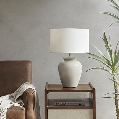 INK+IVY Anzio Vase Shape Ceramic Table Lamp