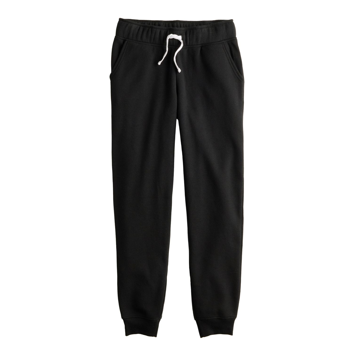 plus size black jogger pants