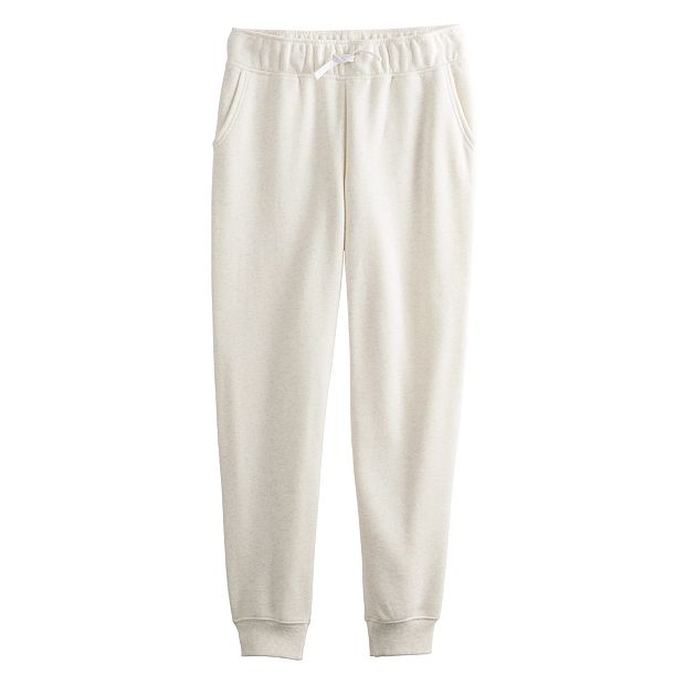 Plus Size Women's Fleece Jogger Pajama Pants