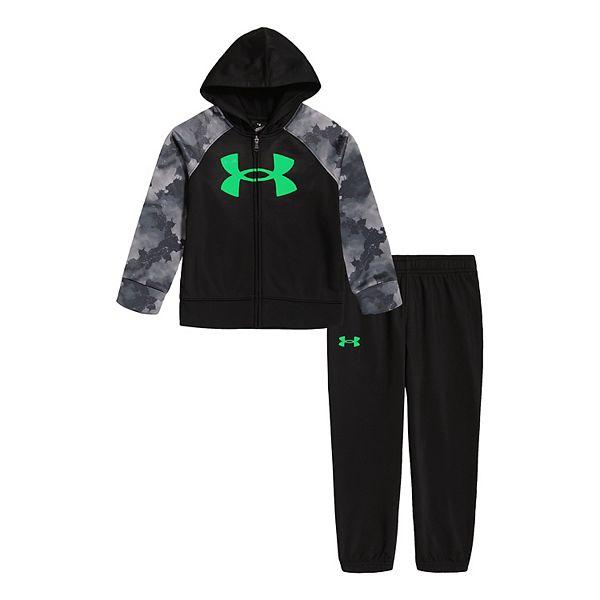 Baby Boys Under Armour Herringbone Camo ZipUp Hoodie And Joggers Set
