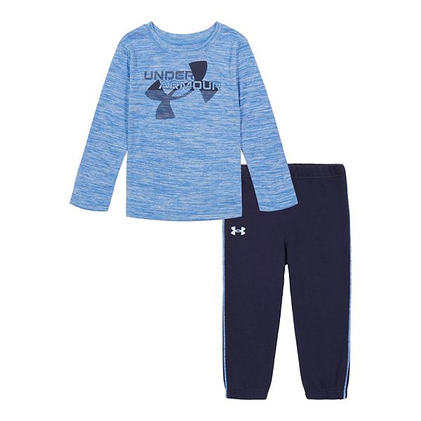 Baby Boy Under Armour Twist Logo Tee & Jogger Pants Set