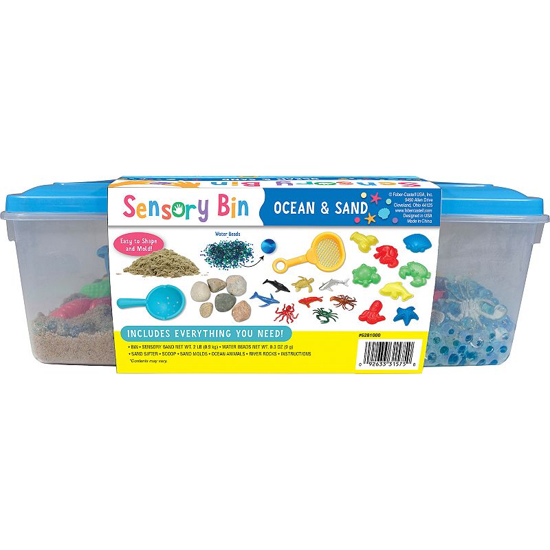 49251382 Creativity For Kids Sensory Bin Ocean And Sand, Mu sku 49251382