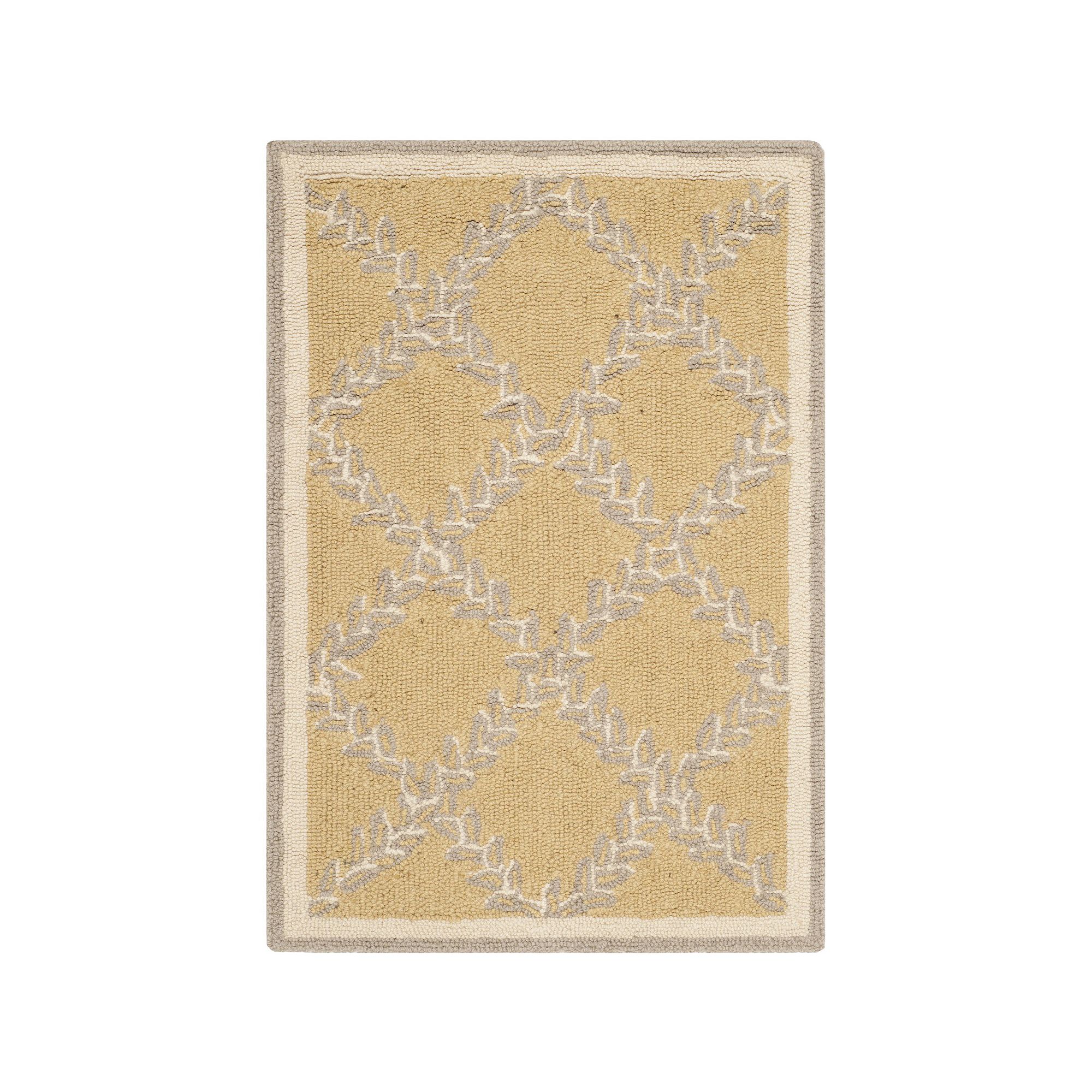 Safavieh Chelsea Collection Andrew Area Rug, Yellow Gray