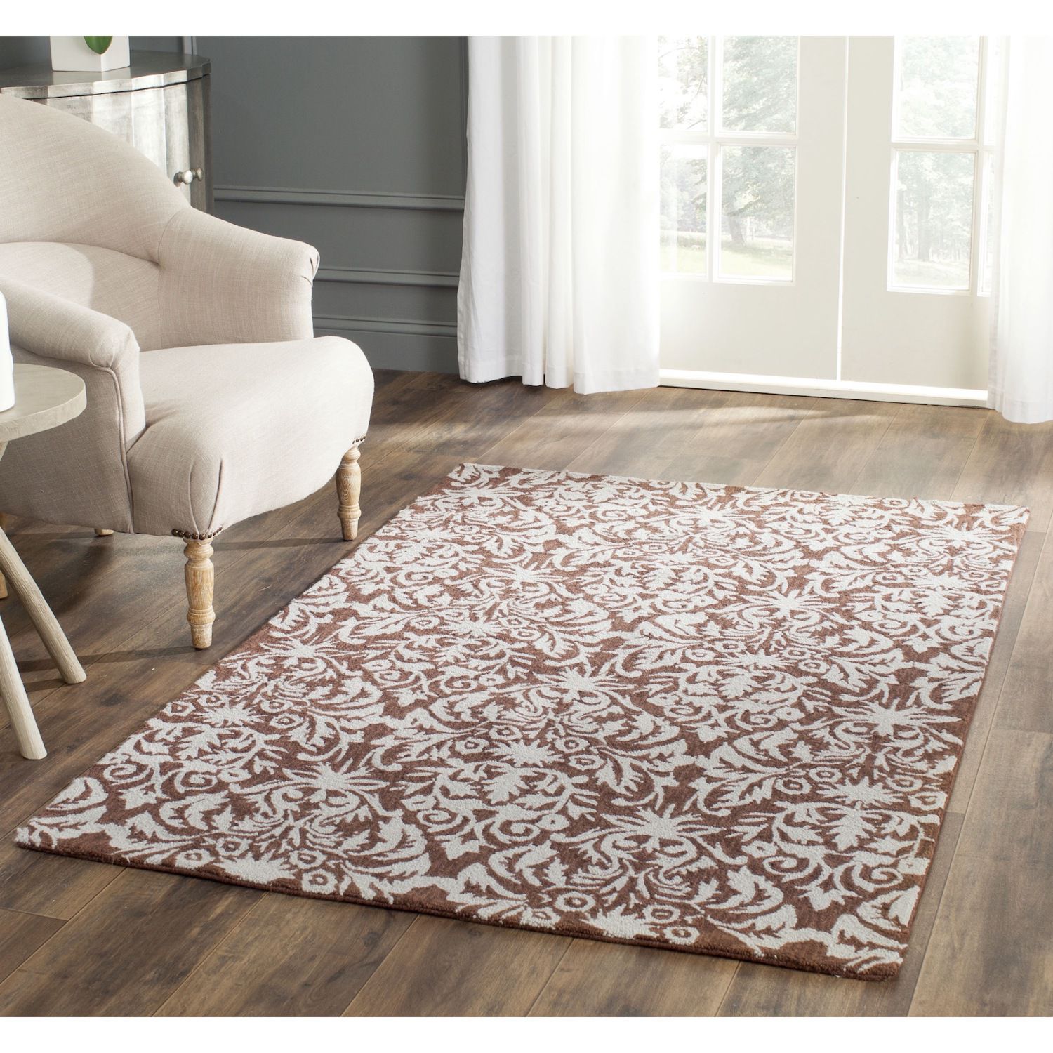 SAFAVIEH Chelsea Teppich, Handgehakt, 70 X 120 Cm, Salbeigrün – Perfekt Für Eingang, Wohnzimmer & Schlafzimmer