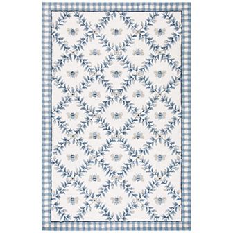 Safavieh Chelsea White Vee Bumblebee Rug