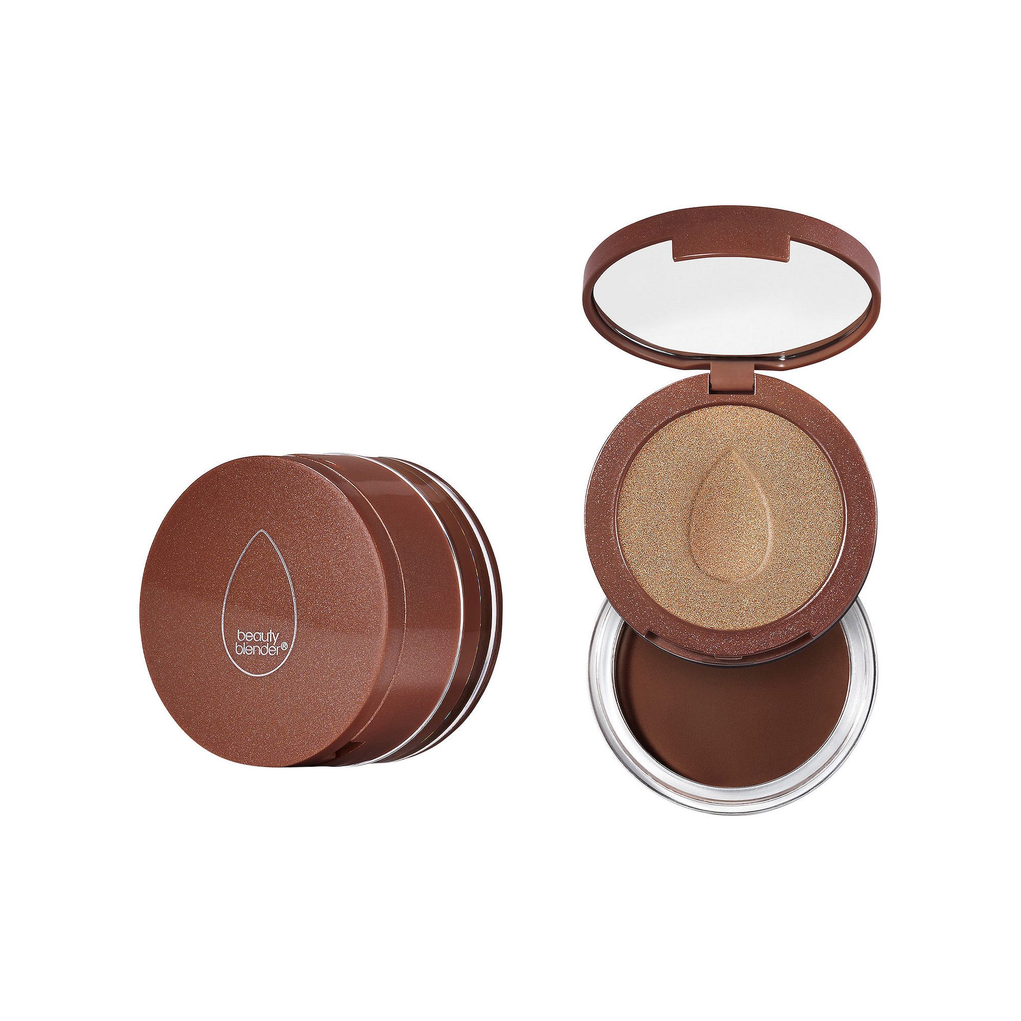 beautyblender BOUNCE Magic Fit Creamy Bronzer & Highlighter Duo, Size: 0.49