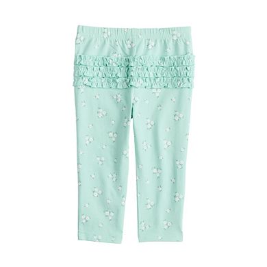 Baby Girl Jumping Beans® Ruffle Back Core Leggings